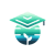 Hintergrund von „DALL·E 2024-03-22 17.14.56 - Create a simplified version of the logo inspired by the concept of an American graduation cap, using an abstract, geometric style. The logo should use“ entfernt