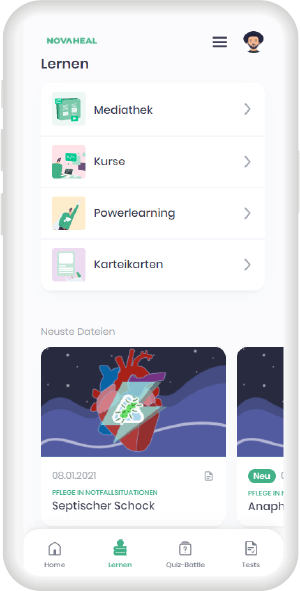 Novaheal App 1.0 Smartphone